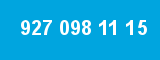 927 098 11 15